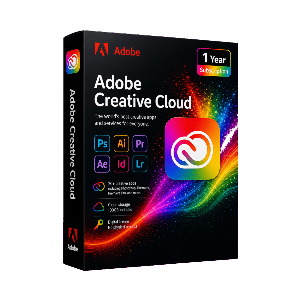 Adobe Creative Cloud - подписка на 1 год